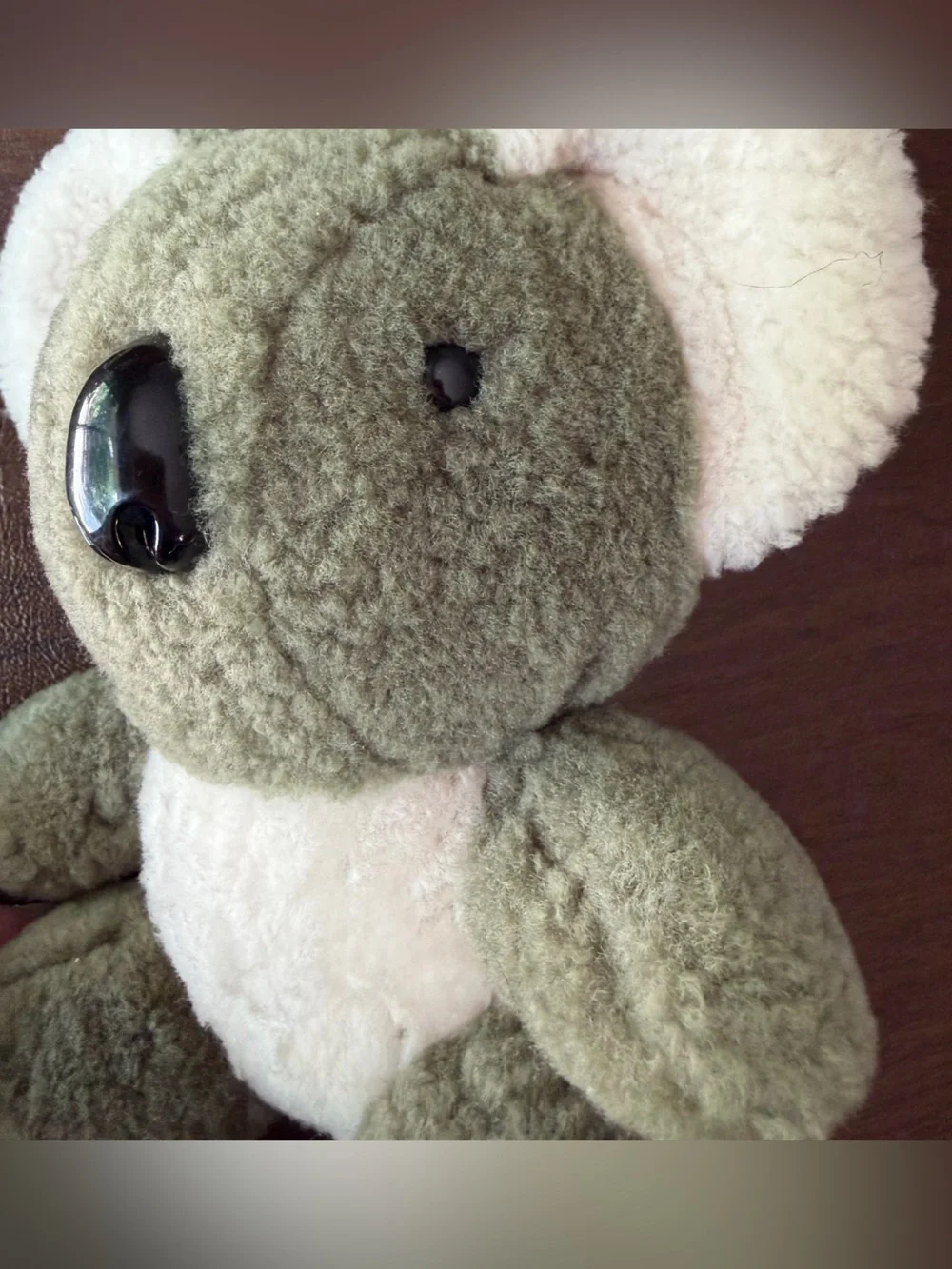 Essential UGG Australia Sheepskin Koala Plush Keychain Toy/Keyring